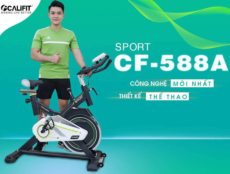 xe đạp tập thể dục CALIFIT SPORT CF-588A